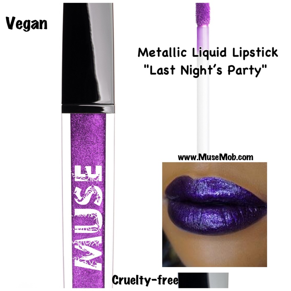 Cruelty-free Metallic Liquid Lipstick